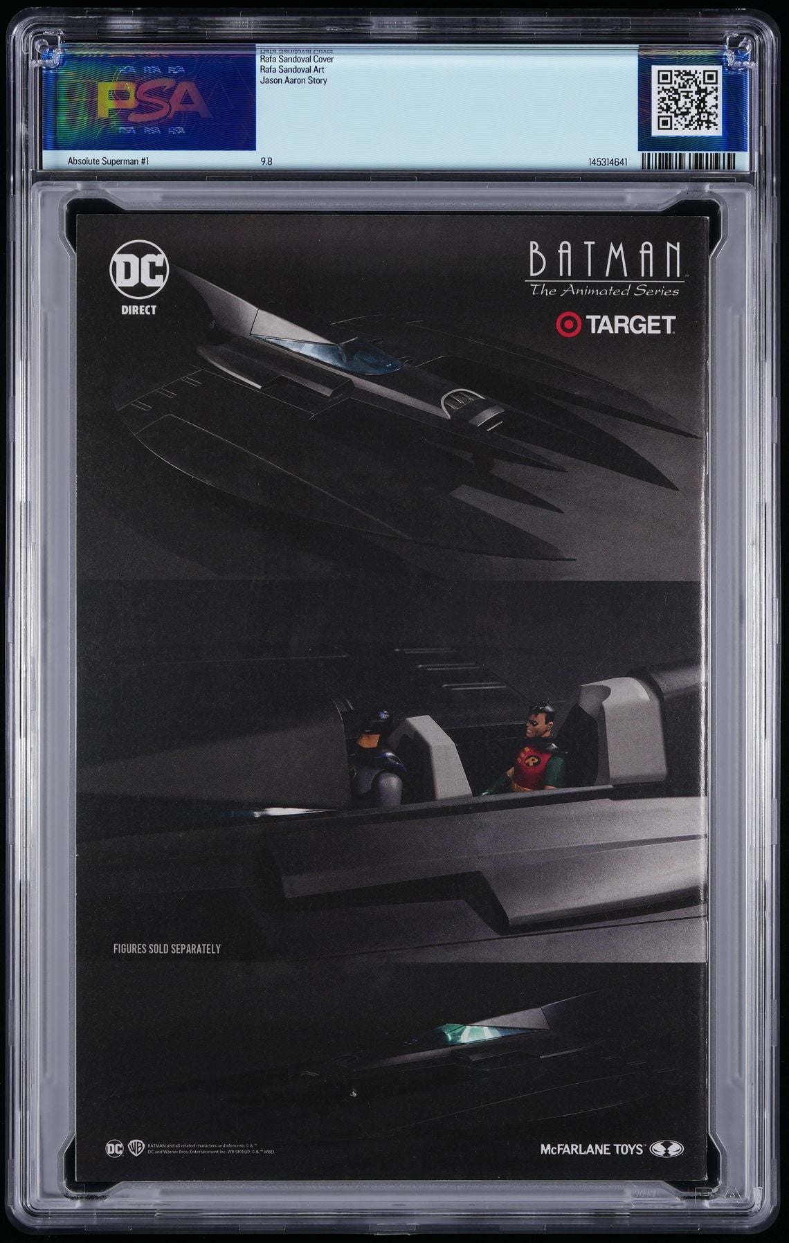 Absolute Superman #1 PSA 9.8 NM DC Comics SANDOVAL 2nd Ptg Key 🔑 1st App