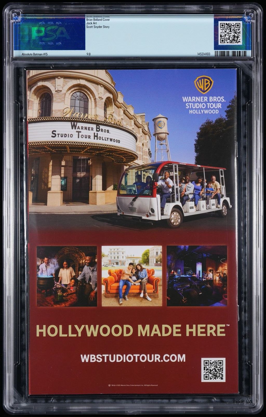 Absolute Batman #15 PSA 9.8 Bundle Snyder Signed/Remark AB Joker 1st APP