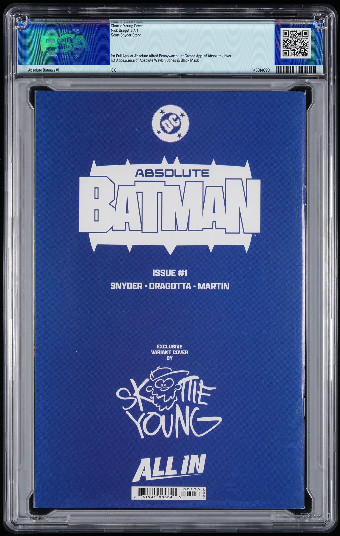 Absolute Trinity Bundle 1 PSA 9.8/8 Skottie young Signed 🔑