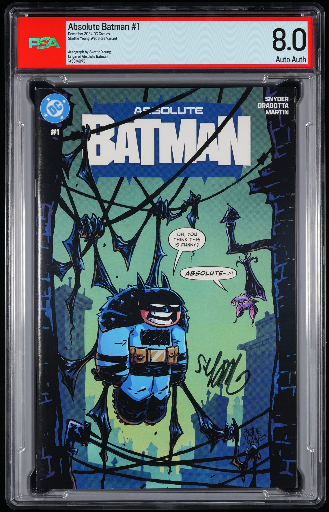 Absolute Trinity Bundle 1 PSA 9.8/8 Skottie young Signed 🔑