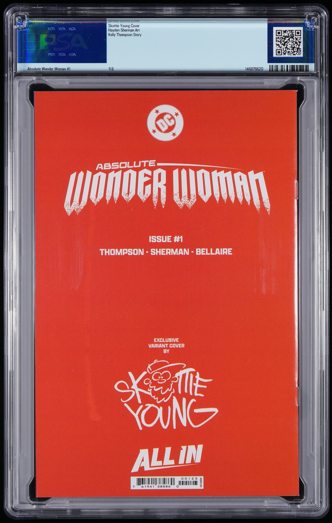 Absolute Trinity Bundle 1 PSA 9.8/8 Skottie young Signed 🔑