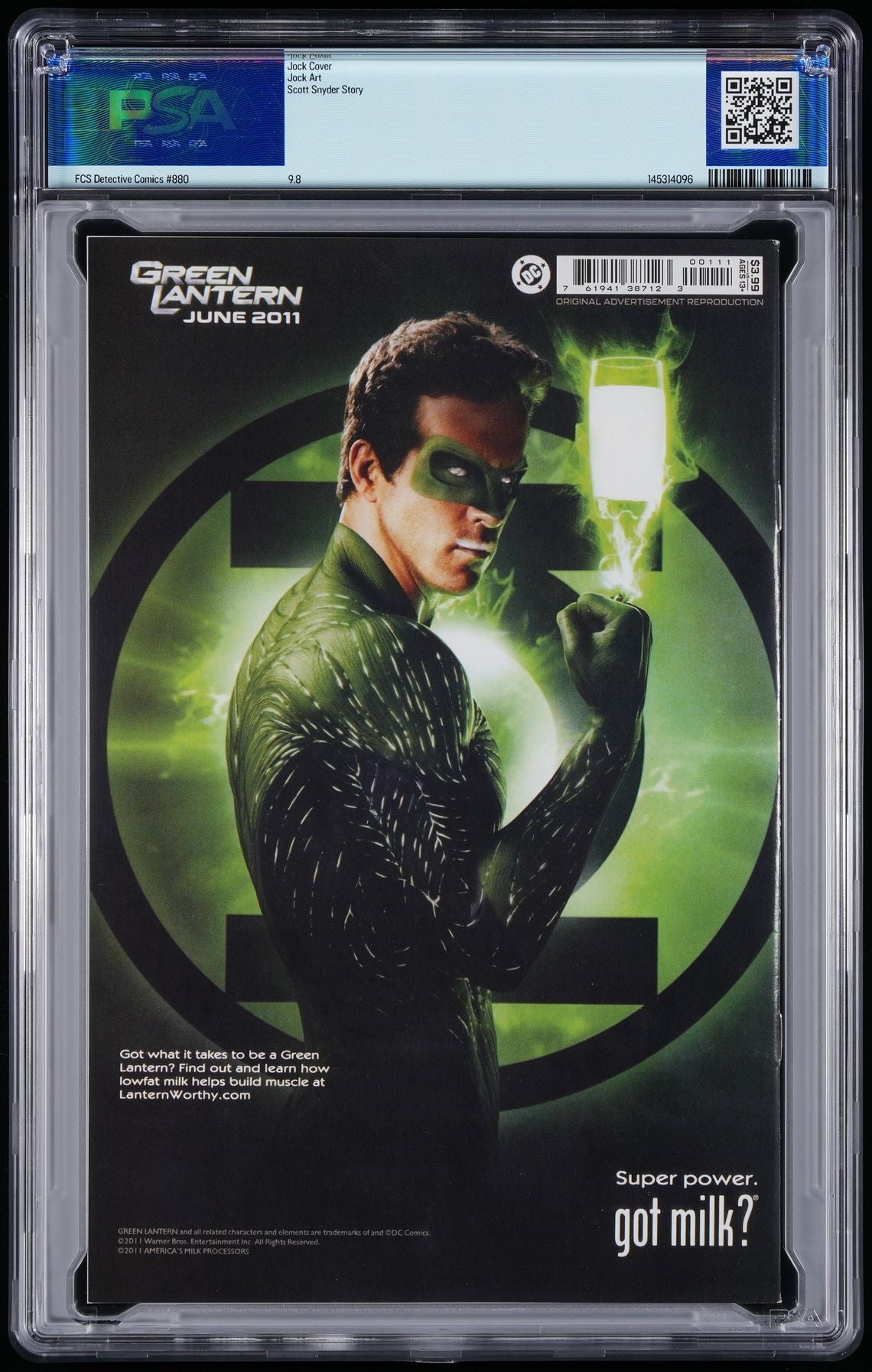 Detective Comics #880 Facsimile SIGNED Scott Snyder