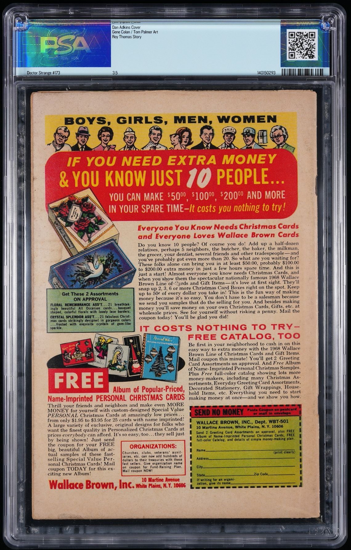 Avengers #23 1965 PSA 4 - 1st app of Ravonna Renslayer, 1st John Romita